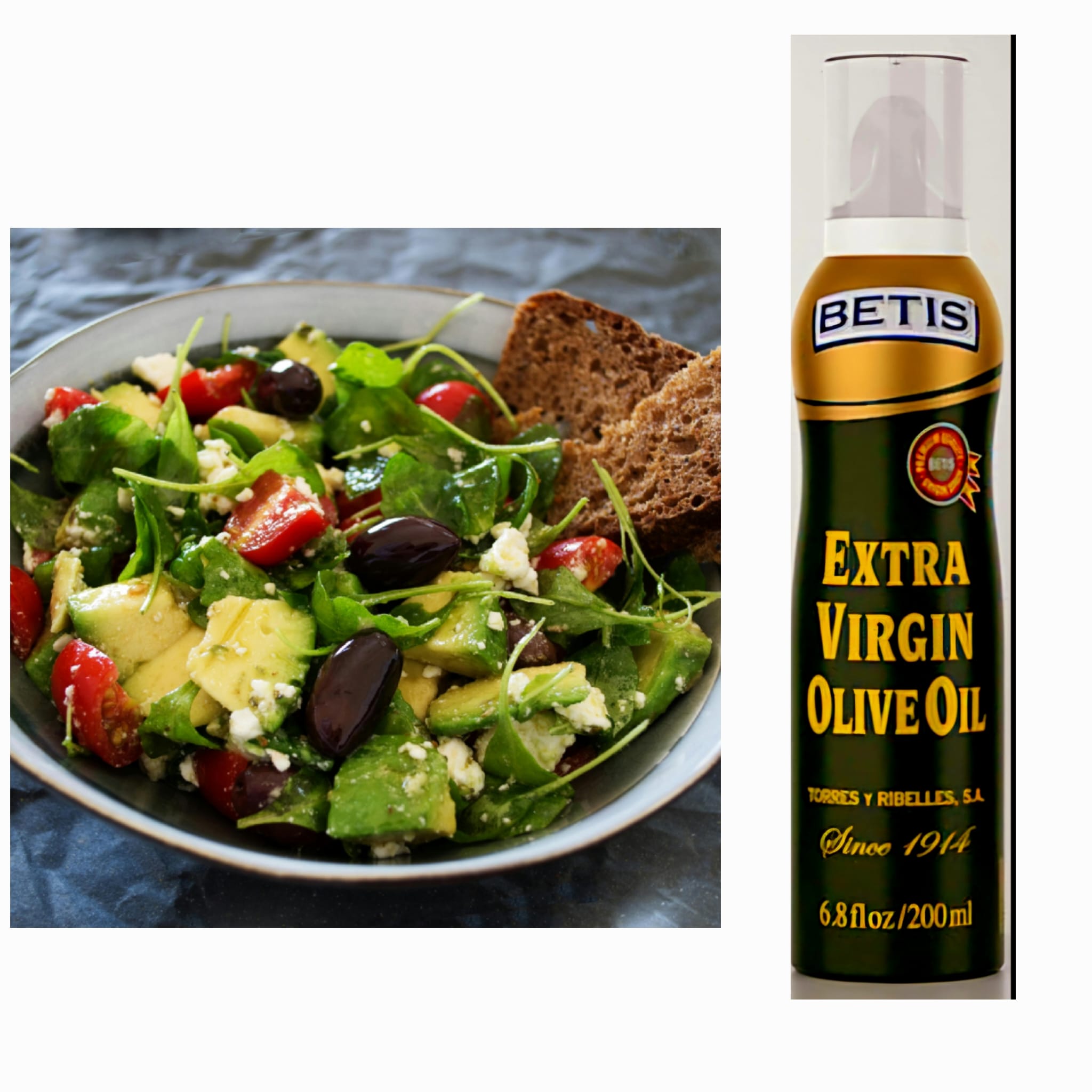 Betis extra virgin olive oil spray